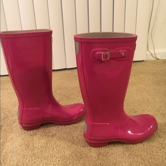 🚫SOLD🚫Pink Hunter Rain Boots