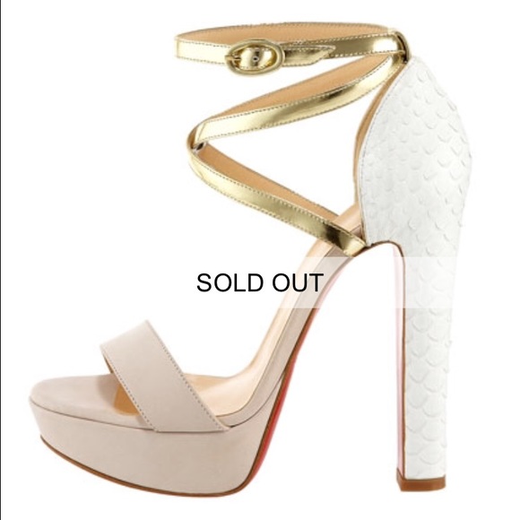SOLD Limited Summissima Christian Louboutin - Picture 2 of 4