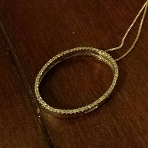 🚫WEEKEND SALE🚫Diamond O Necklace
