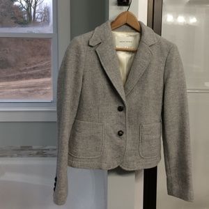 Banana republic fully lined wool blazer