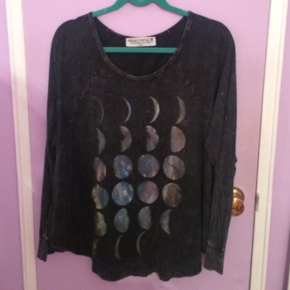 URBAN OUTFITTERS LONG SLEEVE DOLMAN TOP
