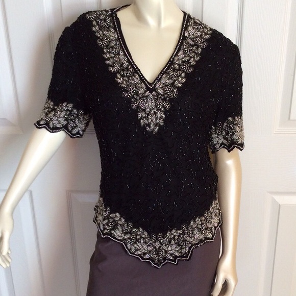 Sequin Vintage Top