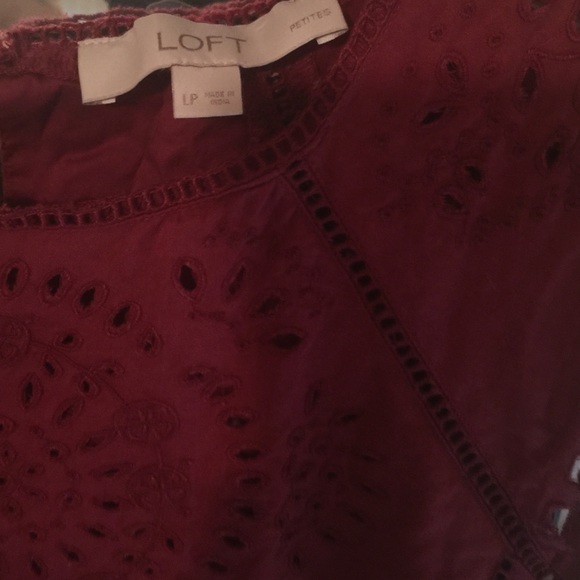 Burgandy Loft Dress - Picture 2 of 3