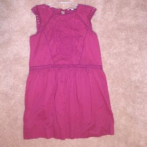Burgandy Loft Dress