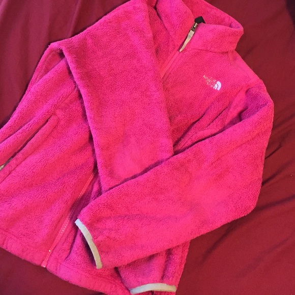 Pink north face