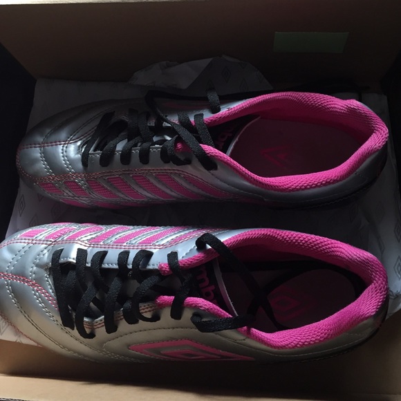 Pink soccer cleats 💕