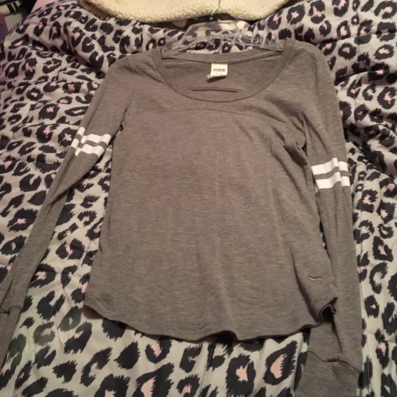 Gray long sleeve from PINK Victoria's Secret