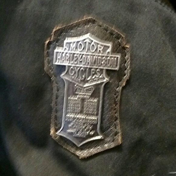 MAKE OFFER😍Rare Distressed HD Brown Leather - Picture 4 of 4