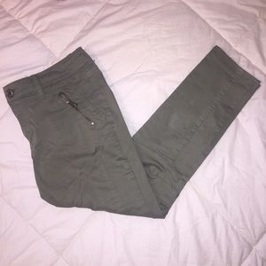 Jegging Ankle Olive Pants