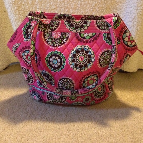 Vera Bradley - pink large shoulder bag