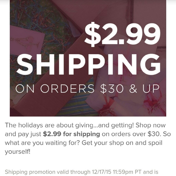 $2.99 on Shipping