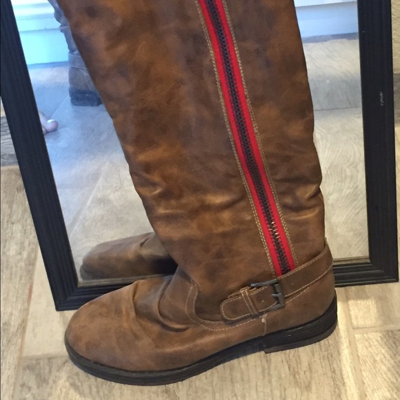 Madden Girl Zip Boots