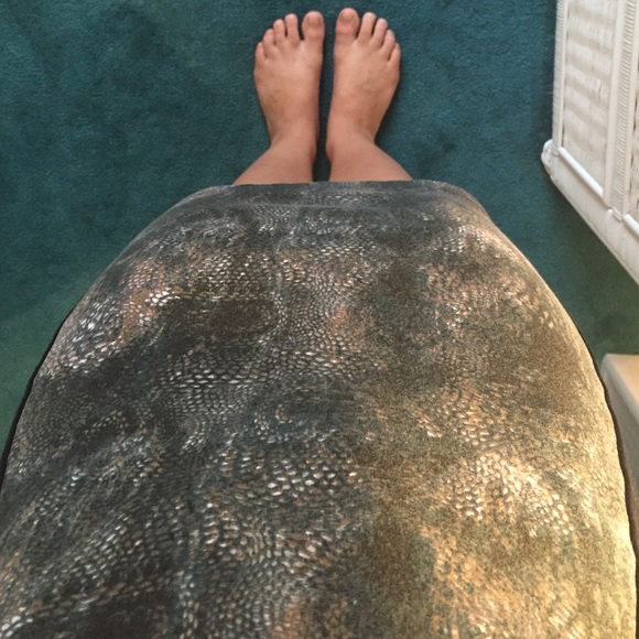 snake skin pattern cut off the sleeve dress !! - Picture 3 of 3