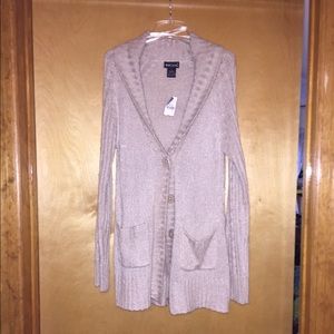 Tan Cardigan