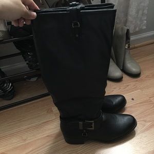 High boots. Used once