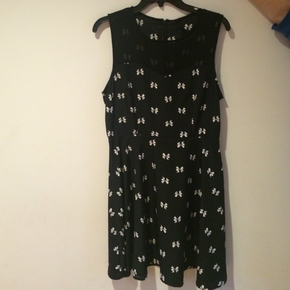 Bow Patterned Dress