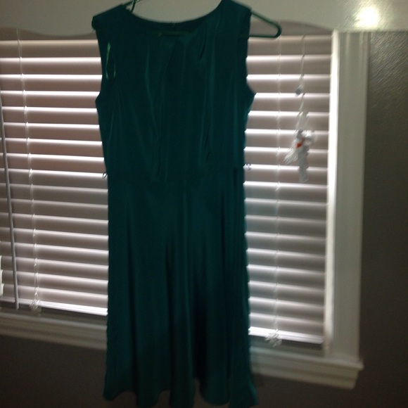 Dressbarn Teal Dress Size 6