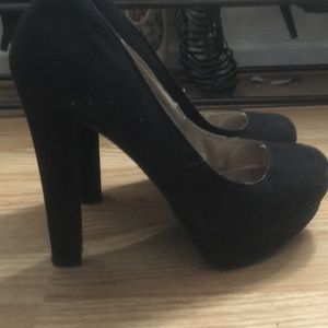 Black heels