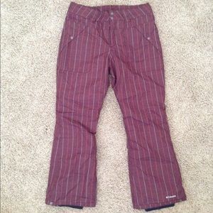 Women's Columbia Ski / snow Pants
