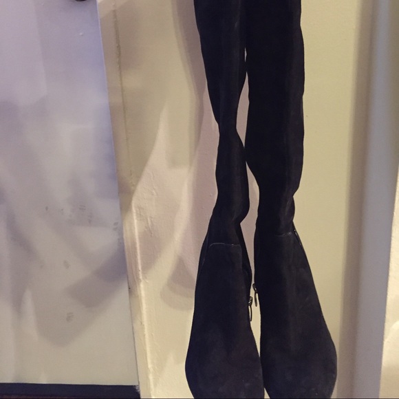Enzo Angiolini High knees black boots. Size 10M - Picture 2 of 4