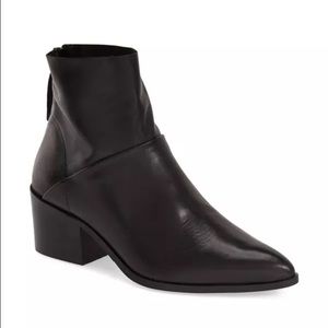 Topshop Midnight Pointy Ankle Boot