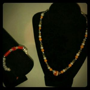 Handcrafted Bedazzle Pearls Jewelry