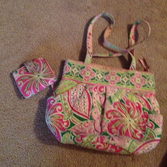 Vera Bradley bag & wallet