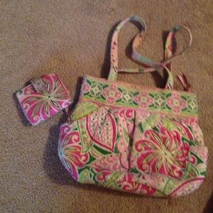Vera Bradley bag & wallet