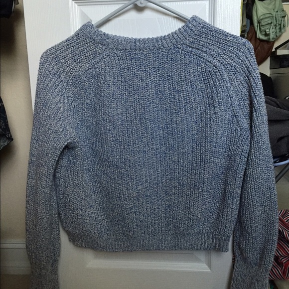 SOLD American apparel cropped fisherman pullover - Picture 2 of 4