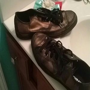 Gold Bronze Brush Limited Edition Converse