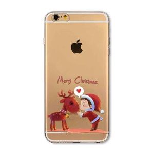 iPhone 6 plus soft/ transparent Christmas case