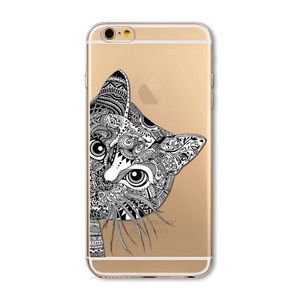 iPhone 6 soft/ transparent case. Cat