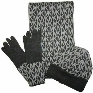 Michael kors glove scarf hat set