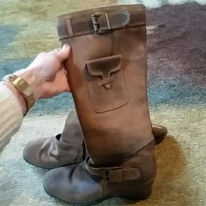 Ruff Hewn Stockholm wedge boots