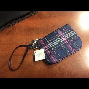 Authentic coach wristlet