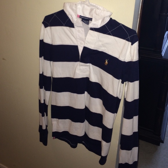 long sleeve polo shirt