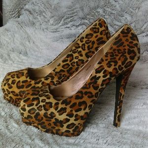 Cheetah heels