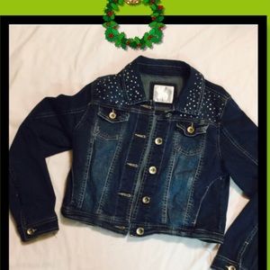 Justice Denim Jacket - Girls Size 12
