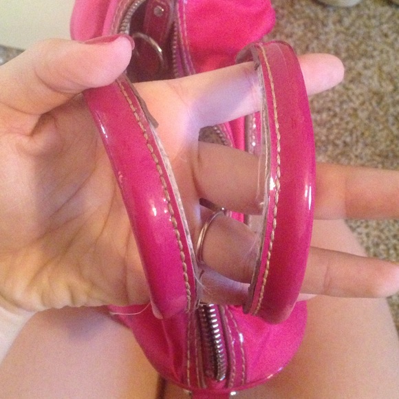 Hot Pink Guess purse