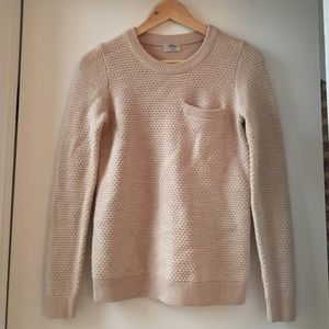 Cozy Madewell sweater with pocket