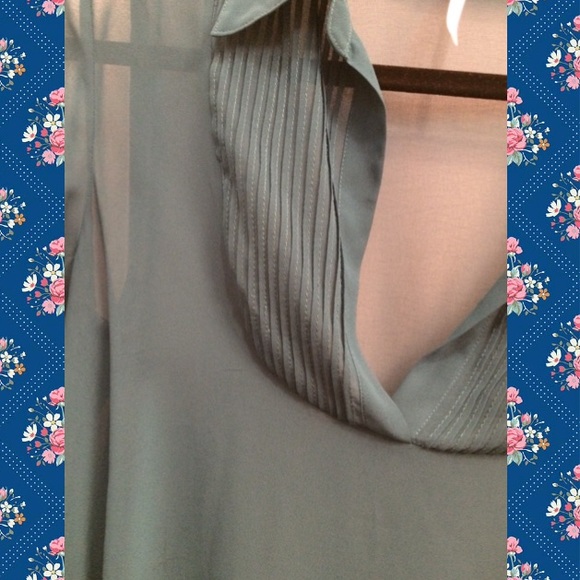 Free People Turquoise Blouse - Picture 5 of 5