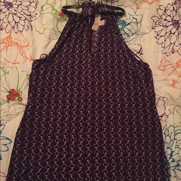 Michael Kors sleeveless top.