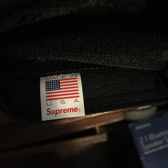 *SOLD* Black Quilted Supreme Hat - Picture 2 of 3