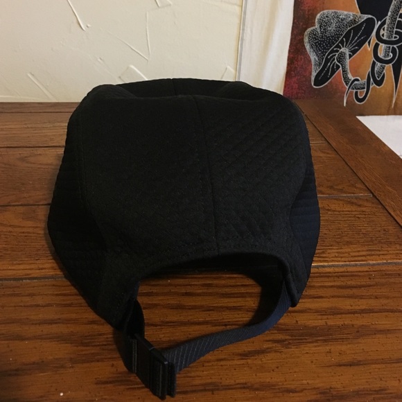 *SOLD* Black Quilted Supreme Hat - Picture 3 of 3