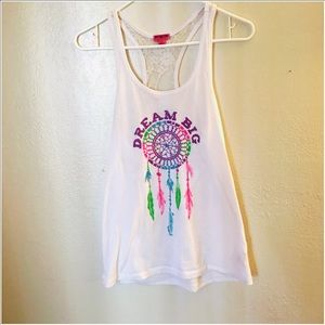 Dream big tank top