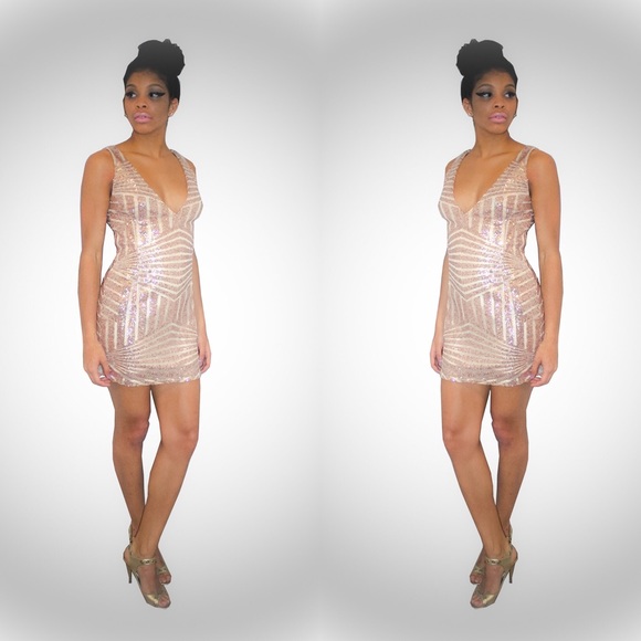 Holiday sequin dress size small two available