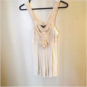 Cram colored tank top