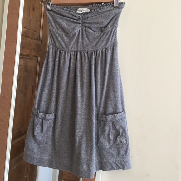 Abercrombie and Fitch strapless mini dress