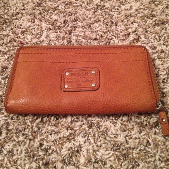 Brown fossil clutch