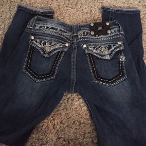 Straight leg miss me jeans